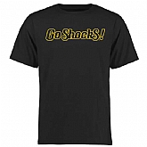 Wichita State Shockers Alternate Logo One WEM T-Shirt - Black,baseball caps,new era cap wholesale,wholesale hats